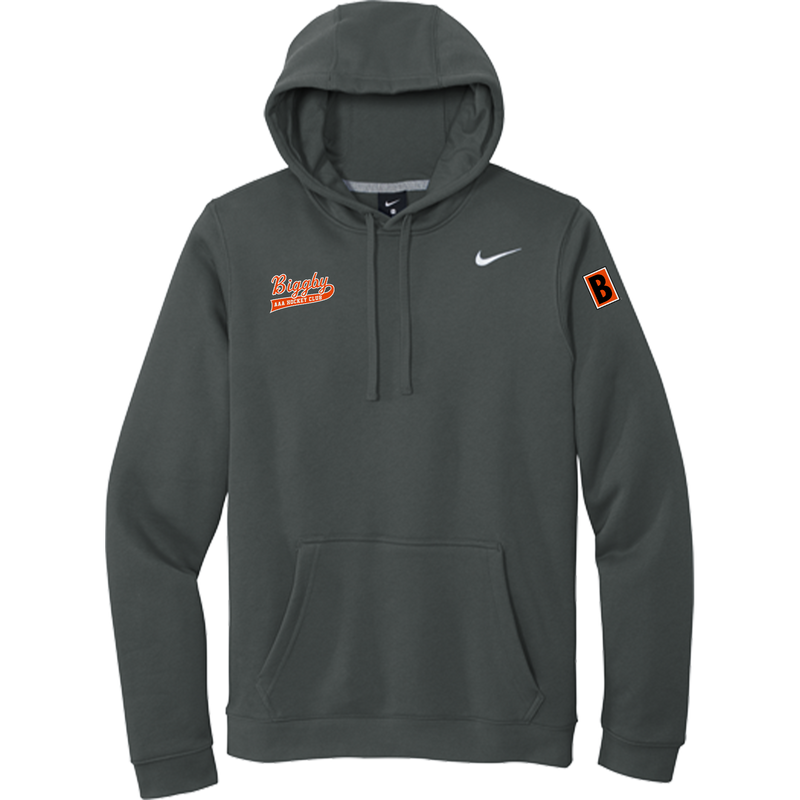 Biggby Coffee AAA Nike Club Fleece Pullover Hoodie