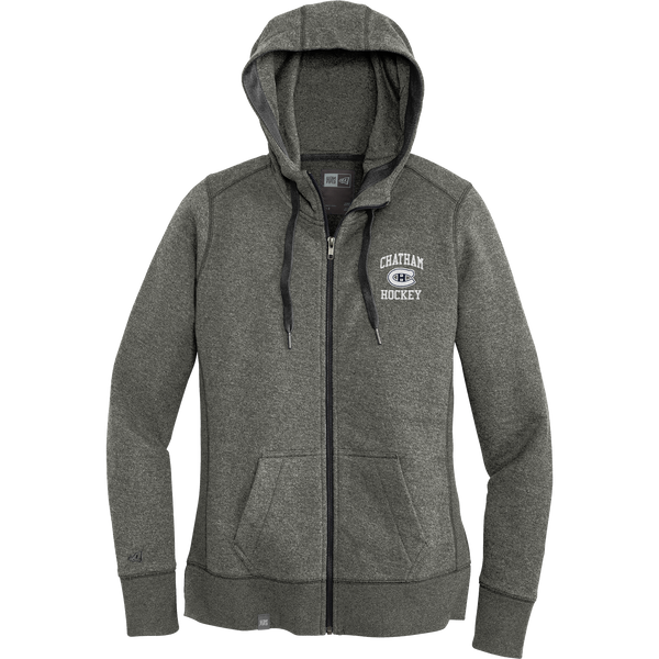 Chatham Hockey New Era Ladies French Terry Full-Zip Hoodie