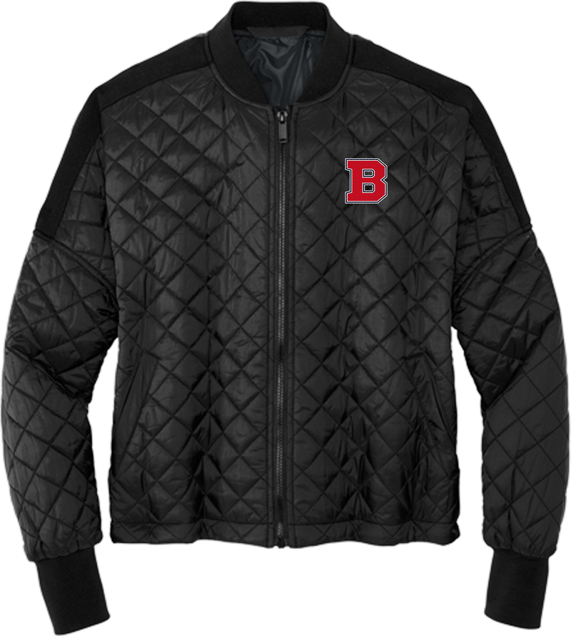 CT Bobcats Mercer+Mettle Womens Boxy Quilted Jacket