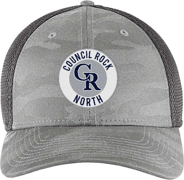 Council Rock North New Era Tonal Camo Stretch Tech Mesh Cap