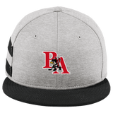 Benet Hockey New Era Shadow Heather Striped Flat Bill Snapback Cap